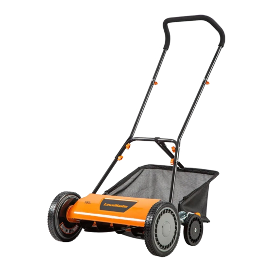 LawnMaster LMRM1801 Reel Lawn Mower Manuals