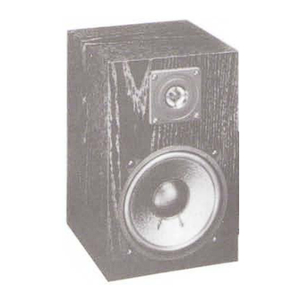 Altec Lansing 75-BK SPEAKER SYSTEM Manual