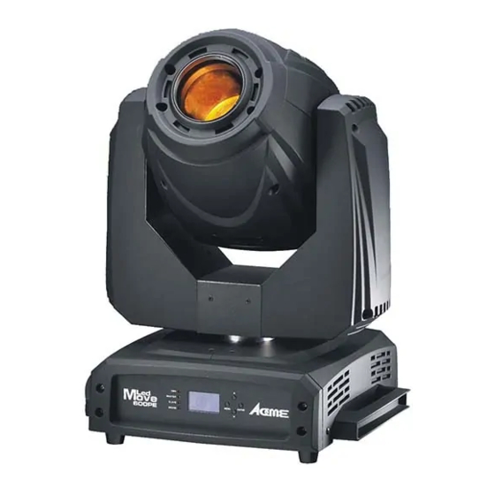 ACME LED‐MS700PE User Manual