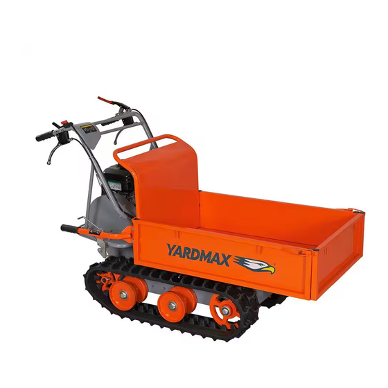 User Manuals: YARDMAX YD8203 Power Trackbarrow