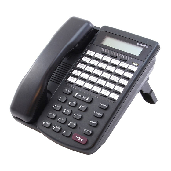 Vertical Comdial DX-80 Technical Manual