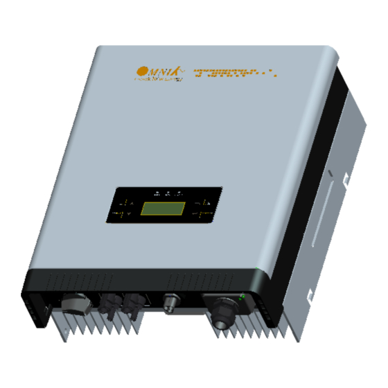 Omnik New Energy Omniksol-3k-TL2 User Manual