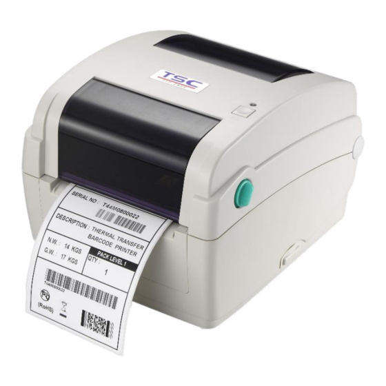 TSC Prontronix TTP-244CE Manuals