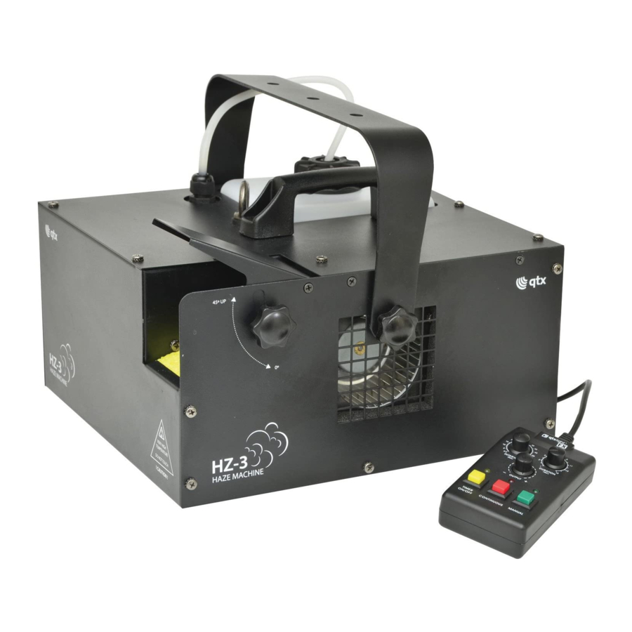 Qtx HZ-3 User Manual
