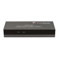 FeinTech VAX01203 Instruction Manual