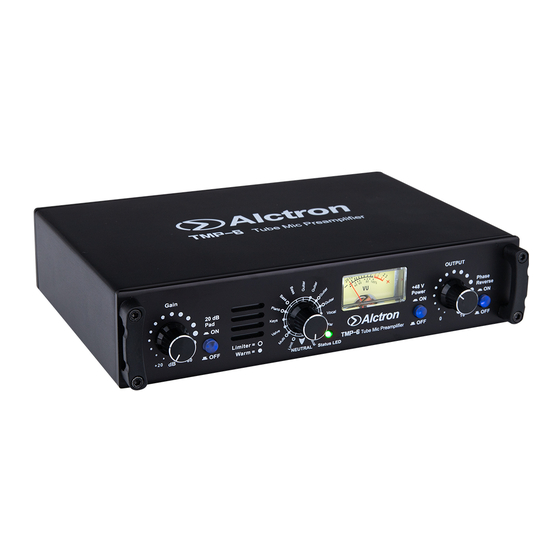 Alctron TMP-6 Owner's Manual