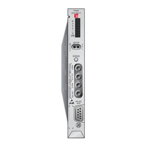 ADC HiGain HLU-432 User Manual