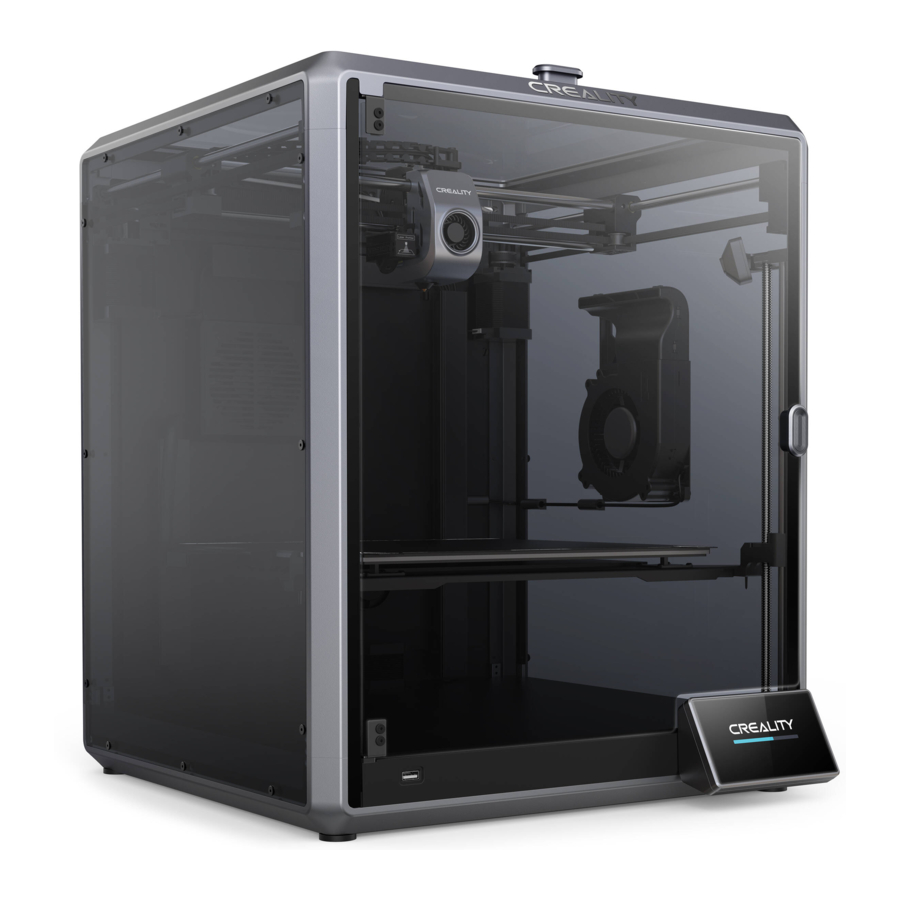 Creality K1 Max - 3D Printer Manual