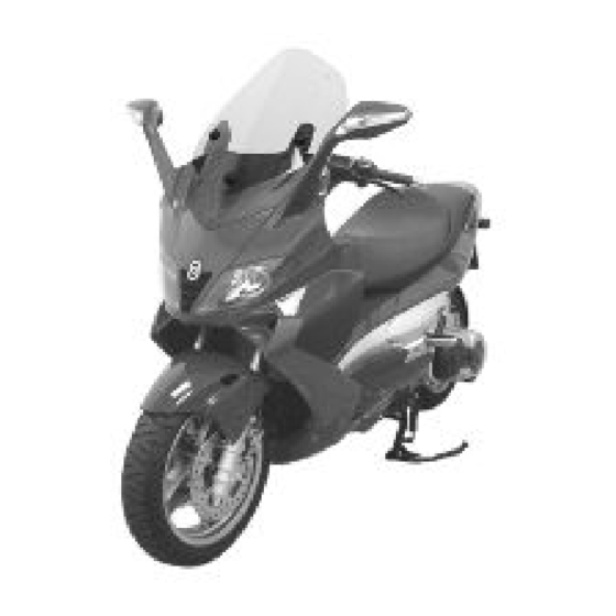 Gilera Nexus 500 Workshop Manual