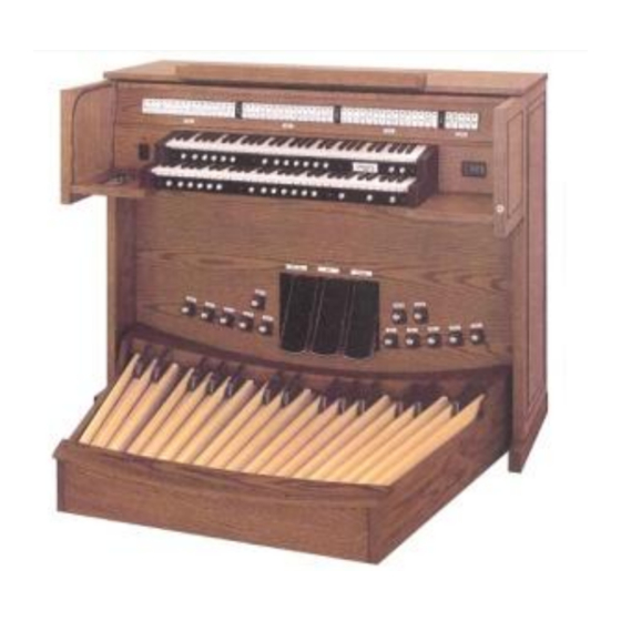 Allen Organ Company AP-22a Quick Reference Manual