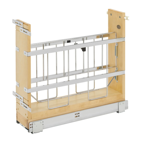 Rev-A-Shelf Wood Classics 447 Series Installation Instructions