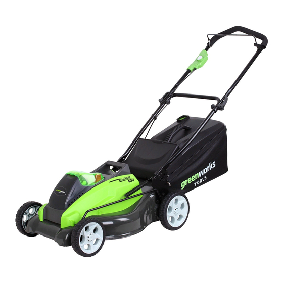GreenWorks Tools 25297 User Manual