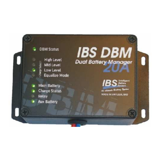 IBS DBM20A Manuals