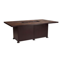 Owlee CASUAL FIRESIDE 51-39 Santorini Owner's Manual