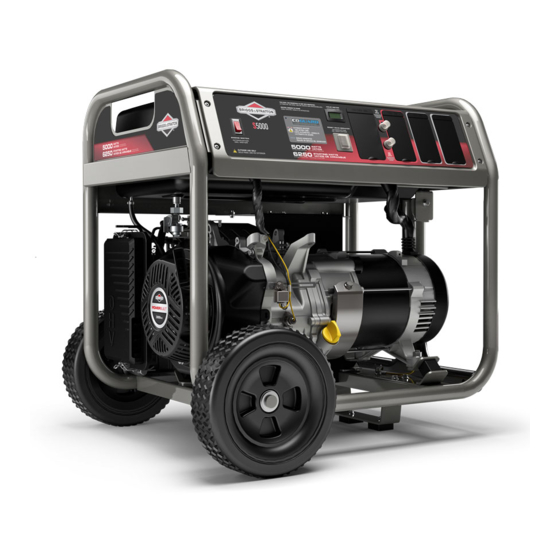 Briggs & Stratton 5000 Watt Operator's Manual