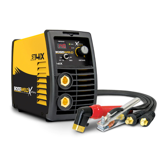 BossWeld ST 141X Manual