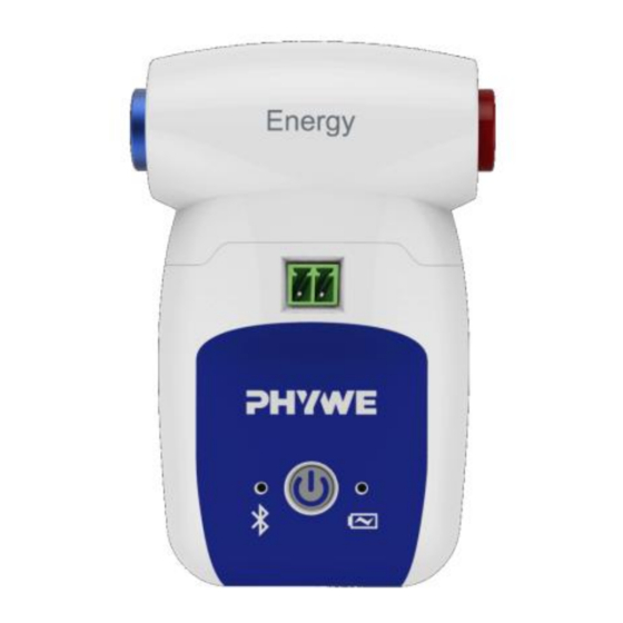 PHYWE Cobra SMARTsense Energy Operating Instructions