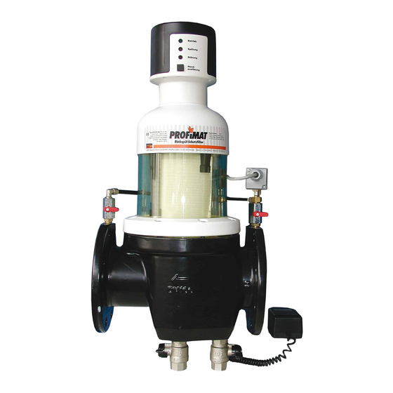 Judo PROFI JPF 2 1/2 DN65 Installation And Operating Instructions Manual