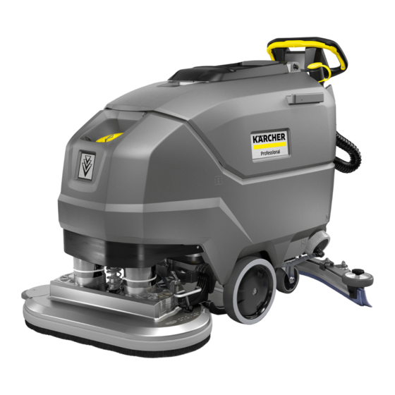 Kärcher BD 70/75 W Classic Bp NA Manual