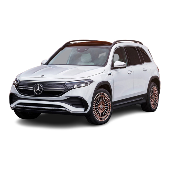 Mercedes-Benz EQB 2022 Operator's Manual