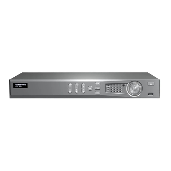 Panasonic K-NL304K Quick Start Manual