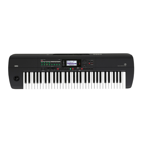 Korg i2 Service Manual
