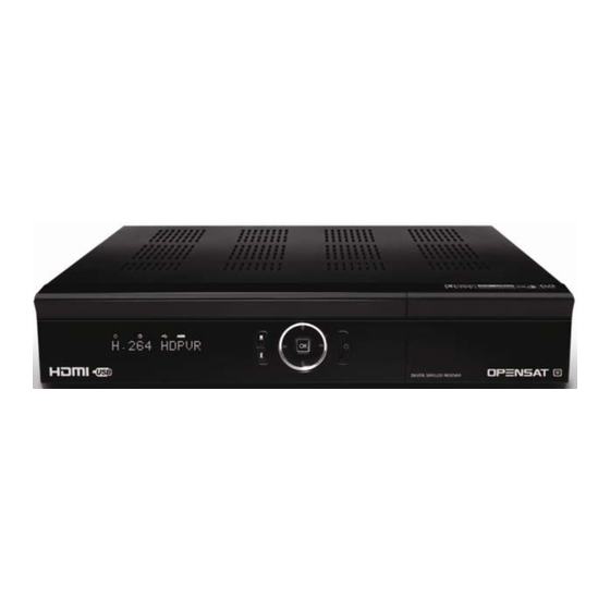 OPENSAT 9900 HDPVR User Manual