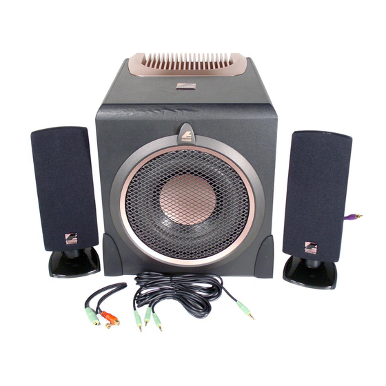 Acoustic Authority Power Driven Performance A-3780 Owner's Manual