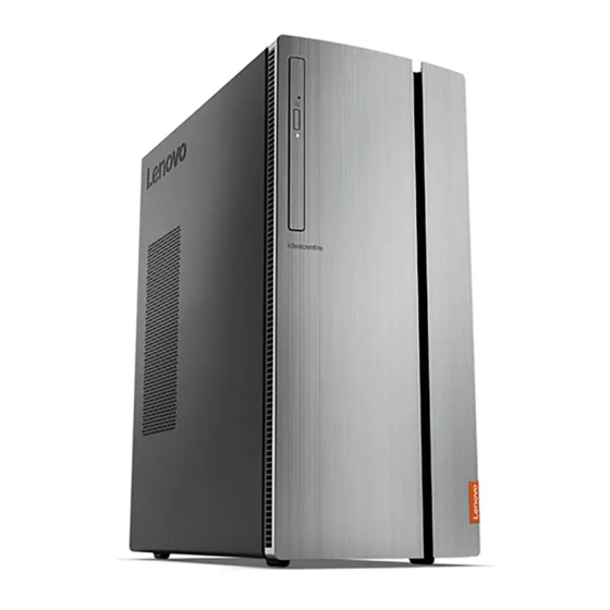 Lenovo ideacentre 720 User Manual