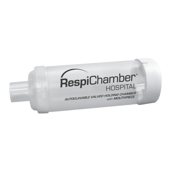 Trudell Medical International RespiChamber Hospital Quick Manual