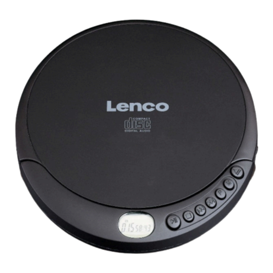 LENCO CD-010 User Manual