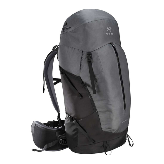 ARC'TERYX BORA PACK User Manual