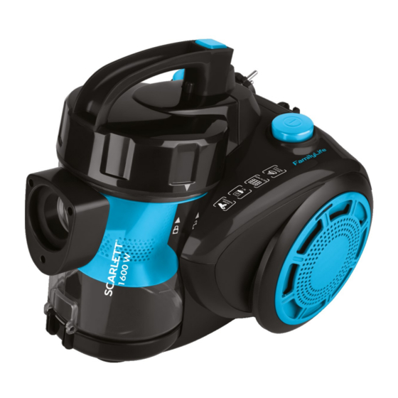 Scarlett SC-VC80C99 Vacuum Cleaner Manuals