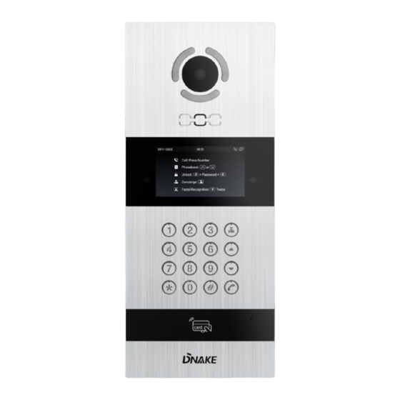 Dnake 902D-B9 User Manual