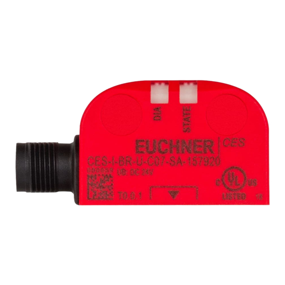 EUCHNER CES-I-BR-FLX-C07 Series Operating Instructions Manual