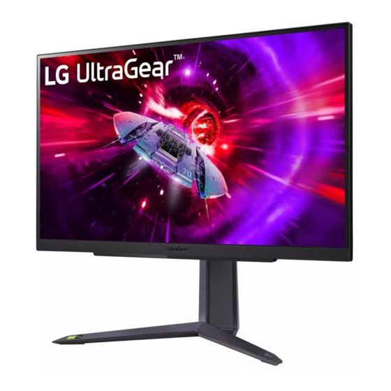 LG UltraGear 27GR75Q Manuals