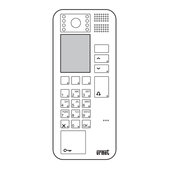 urmet domus 1039/18 Installation, Programming And Use Instruction Manual