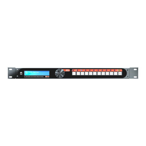 TV One C2-7100 Operation Manual