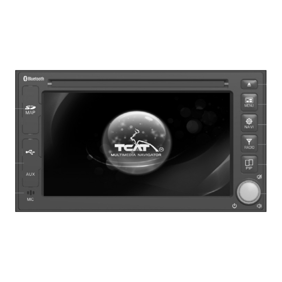 User Manuals: TCAT SA-N200M Car Navigation System