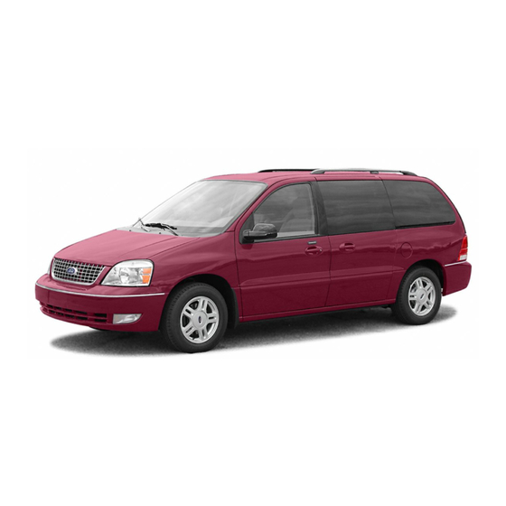 Ford 2005 Freestar Owner's Manual