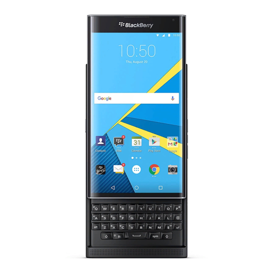 Blackberry PRIV User Manual