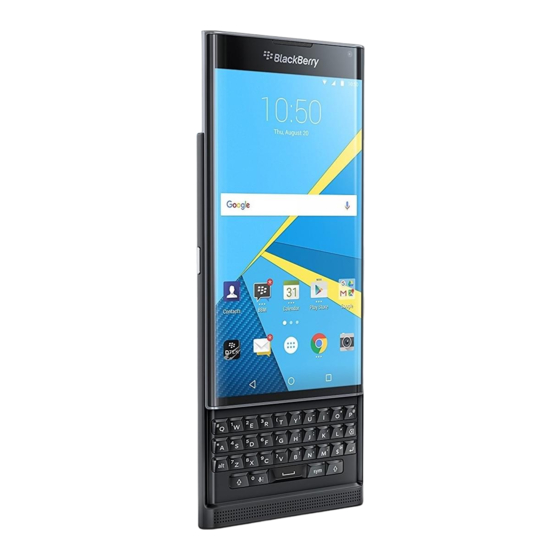 Blackberry PRIV User Manual