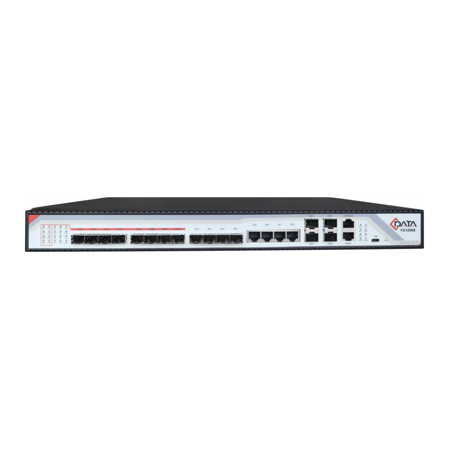 C-Data FD1208S Configuration Manual