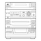 Stereo System Sony LBT-DR7AV Operating Instructions Manual