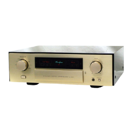 Accuphase C-2810 Service Information