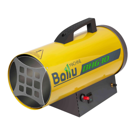 Ballu BHG-10 Gas Heat Gun Manuals