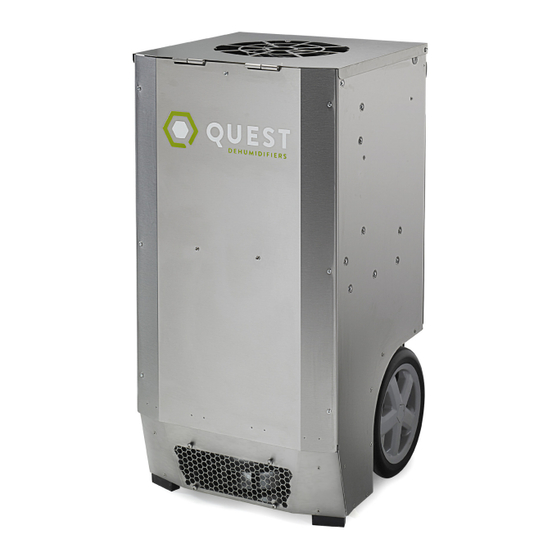 Therma-Stor Quest CDG 174 Dehumidifier Manuals