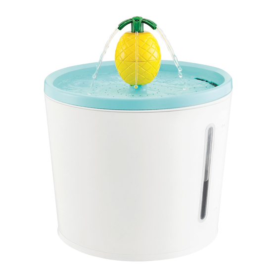 whisker CITY PINEAPPLE FOUNTAIN 150 OZ Instruction Manual