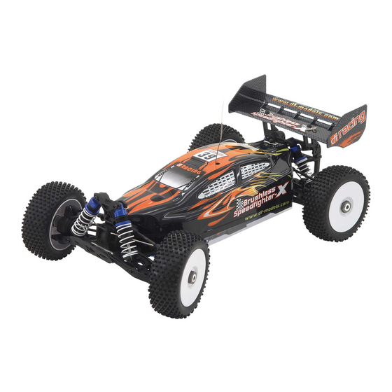 DF-models Brushless Speedfighter-X Operating Instructions Manual