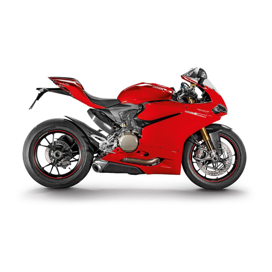 Ducati SUPERBIKE 1299 PANIGALE S Owner's Manual